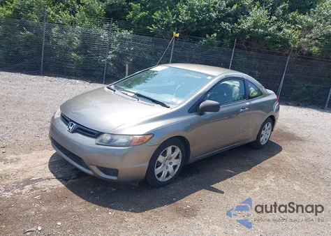 2008 Honda Civic Lx из США, поврежденный, VIN 2HGFG12618H500285